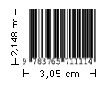 Beispiel eines Strichcodes